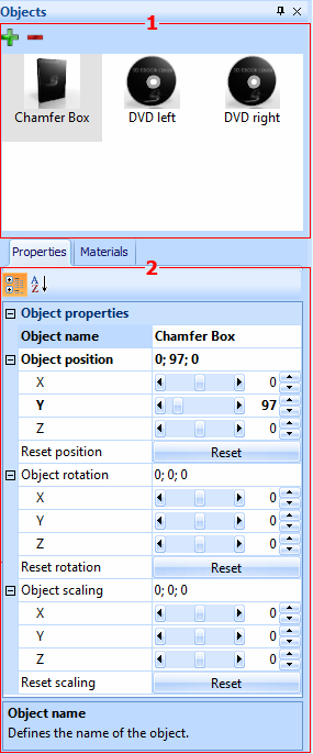 Object's properties